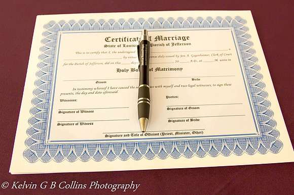 Michelle and Chris Wedding